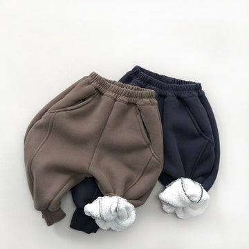 Toddler Fleece Lined Solid Color Pants