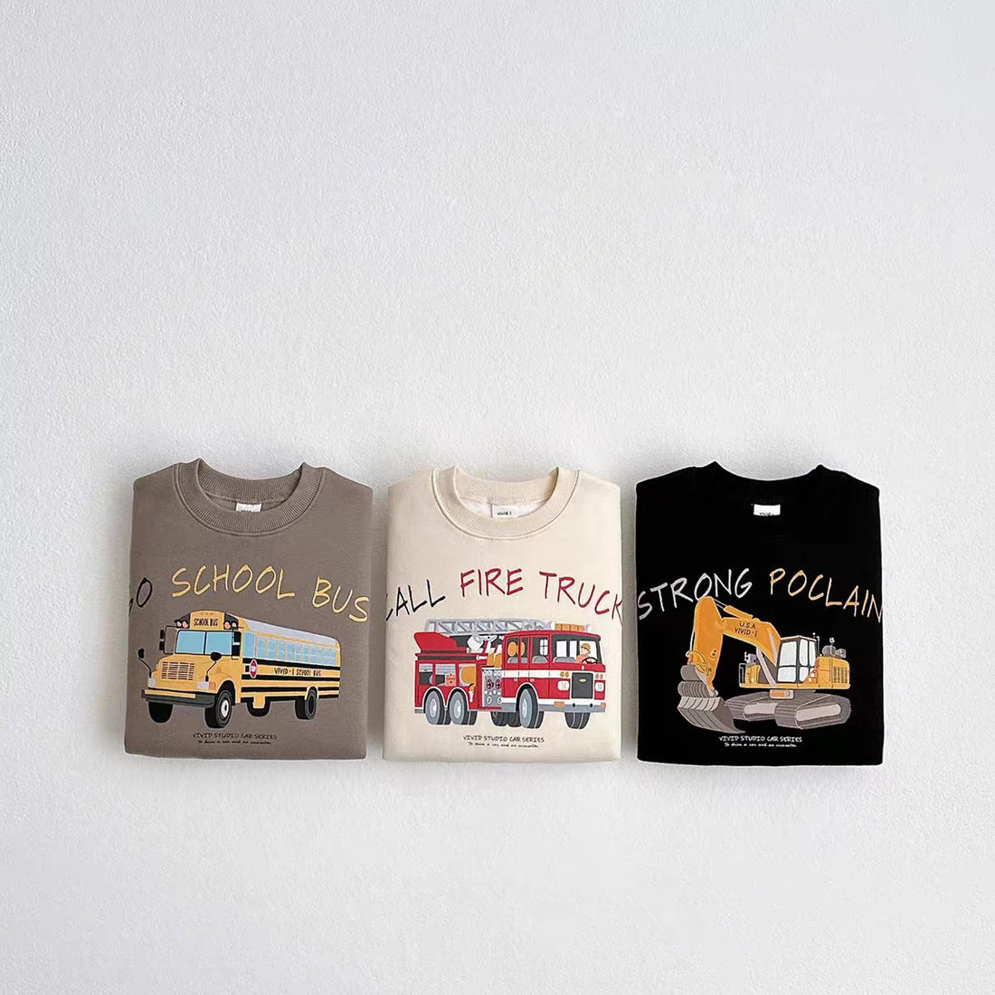 GO SCHOOL BUS Toddler Car Sweatshirt