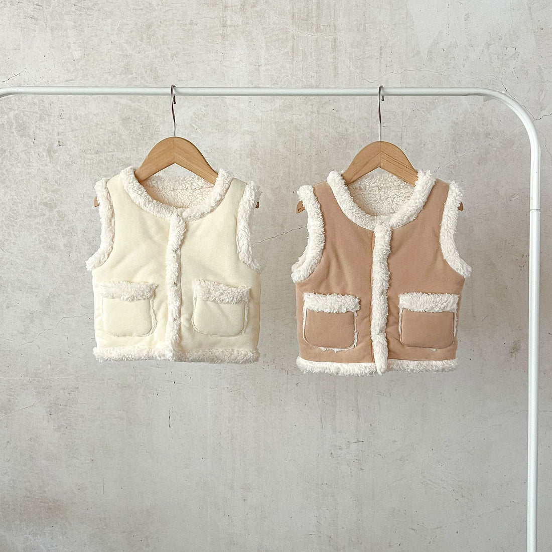 Baby Fleece Lined Pocket Vest