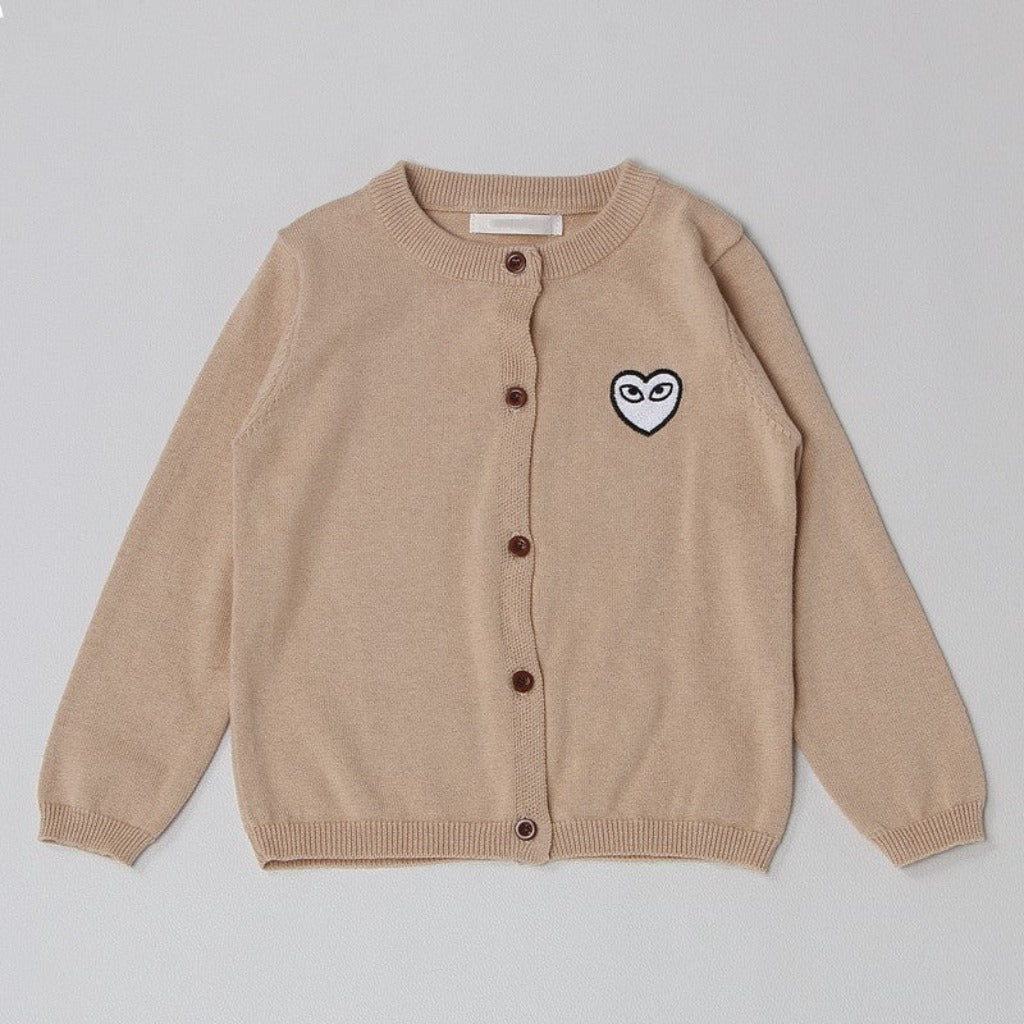 Natural Cotton Unisex Cardigan