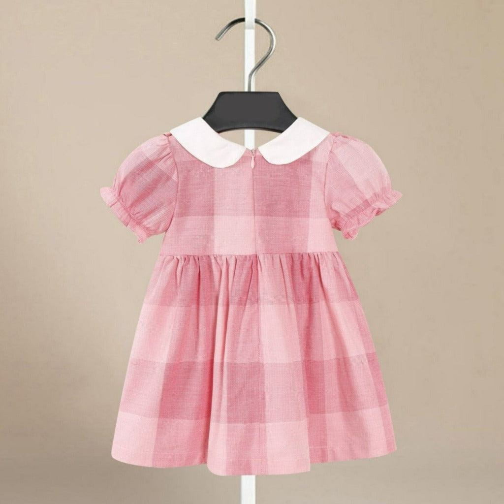 Barbie Girl Pink Plaid Dress