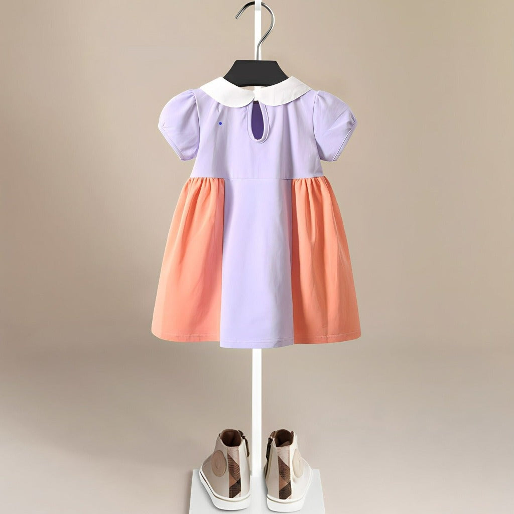 Lavender Girl Organic Cotton Dress