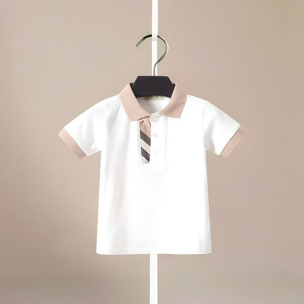 Organic Cotton Jersey Polo Shirt