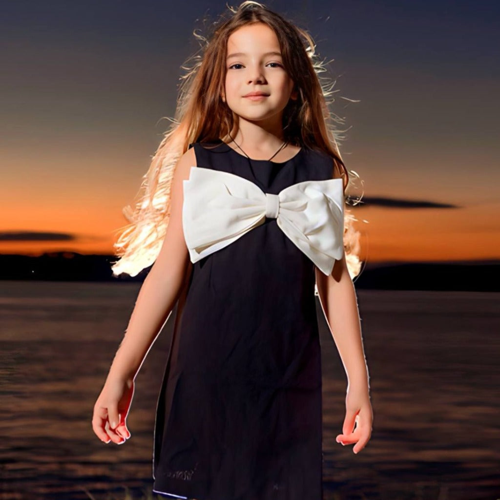 Big Bow Girls Dress