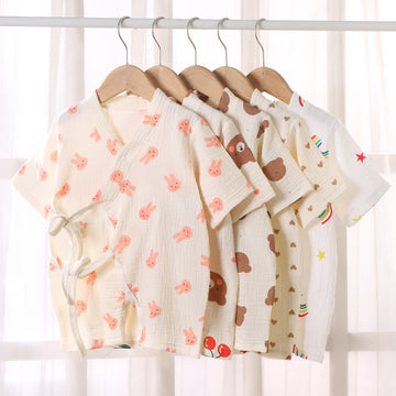 Baby Animal Rainbow Newborn Pajamas Romper