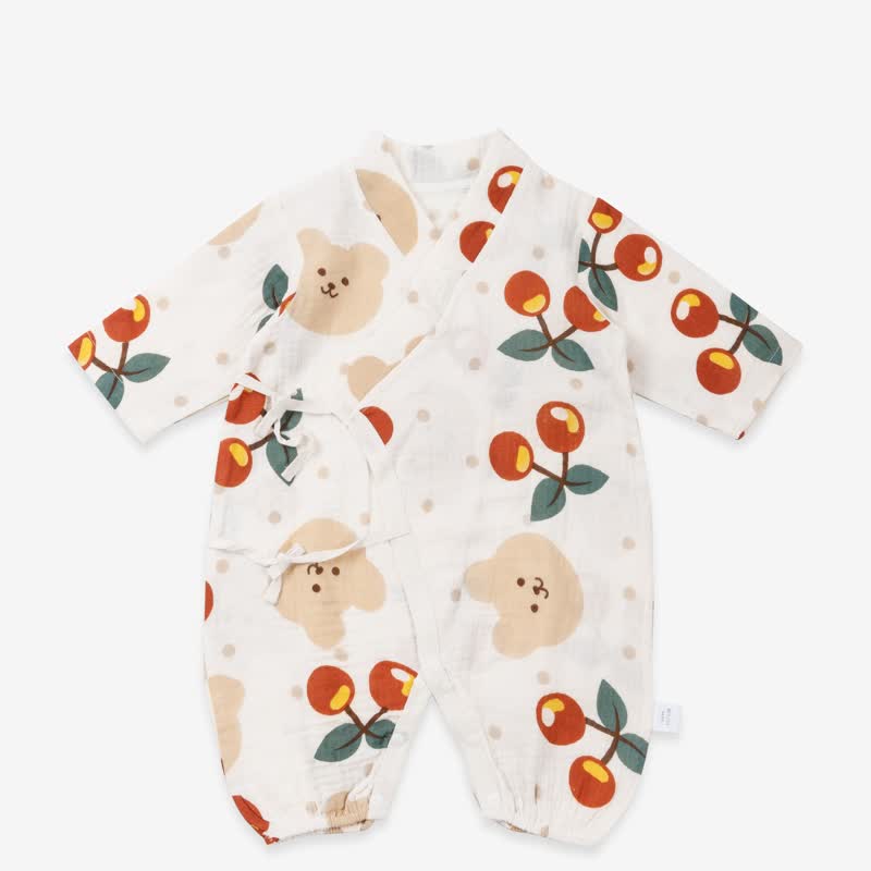 Baby Newborn Fruit Animal Pajamas Kimono