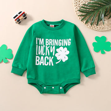 I'M BRINGING LUCKY BACK Baby Clover Bodysuit