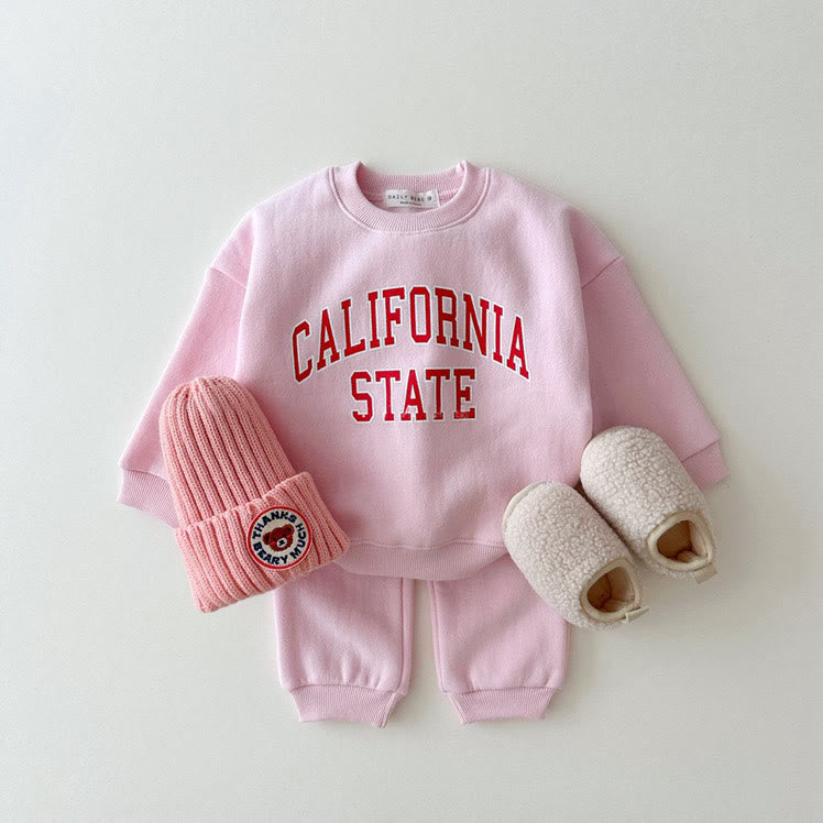 CALIFORNIA STATE Toddler Casual Sweatsuit Set