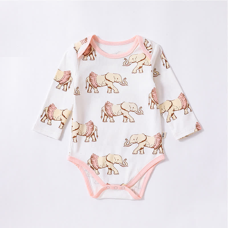 Baby Elephant Duck Newborn Bodysuit