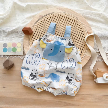 Baby Animal Newborn Strap Bodysuit