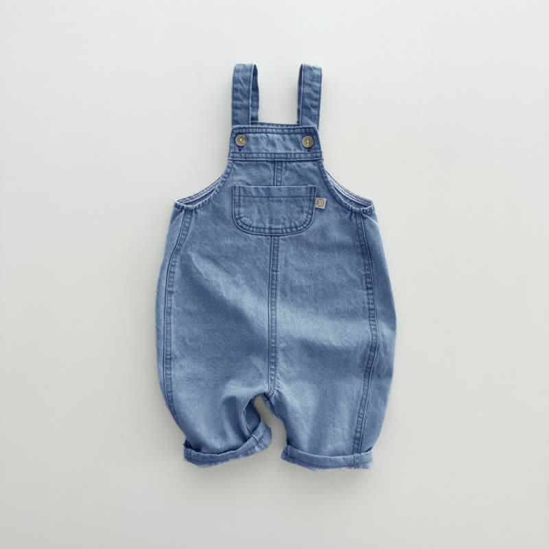 Toddler Pocket Casual Overalls