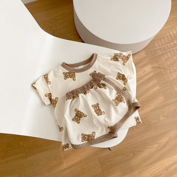 Baby Bear Round Neck 2 Pieces Set