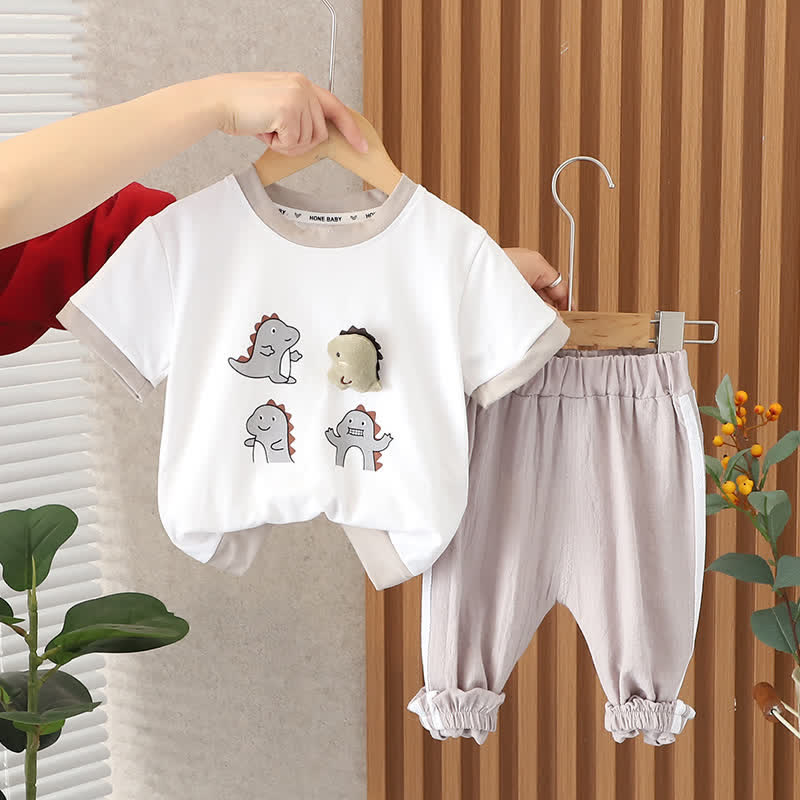 Toddler Boy Dino Tee and Pants Set