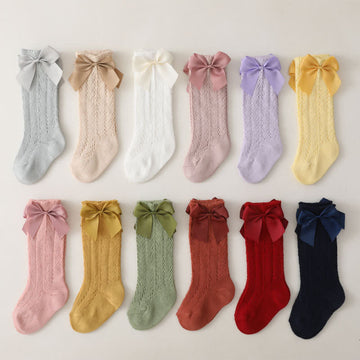 Baby Toddler Hollow Out Bowknot Socks