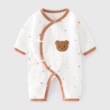 Baby Bear Star Newborn Pajamas Romper