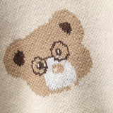 Toddler Boy Bear Print Sweater