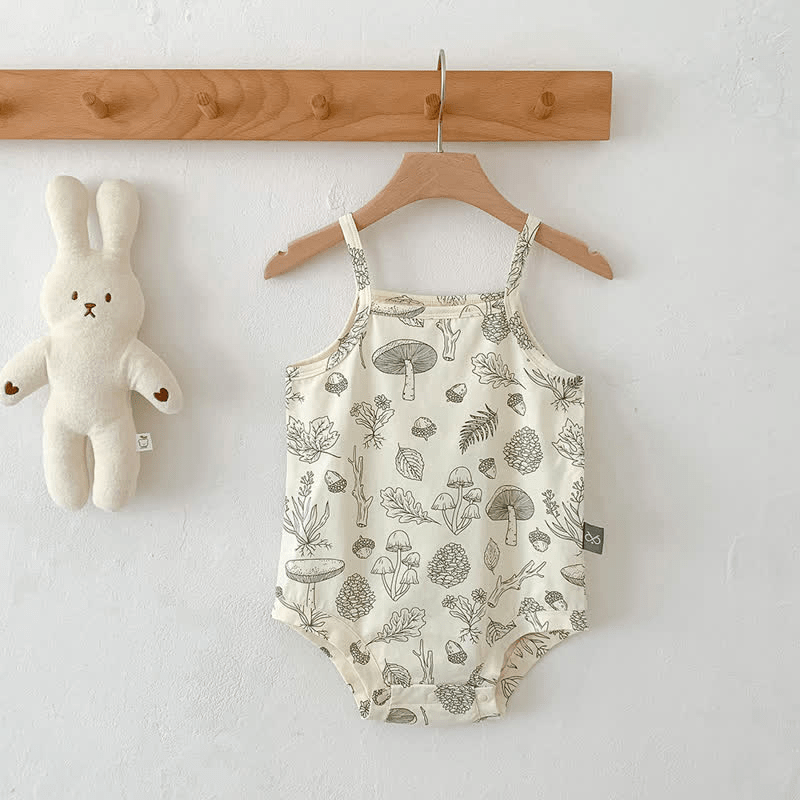 Baby Forest Stone Flower Sunshine Sling Bodysuit