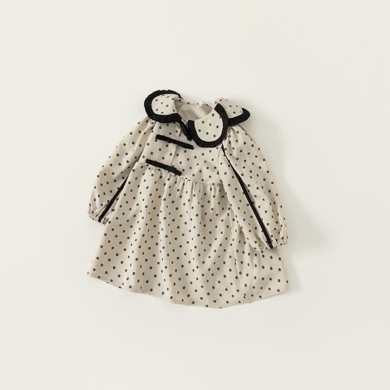 Toddler Girl Daisy Lapel Dress