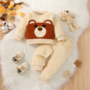 Baby Bear Polar Fleece 2 Pieces Set