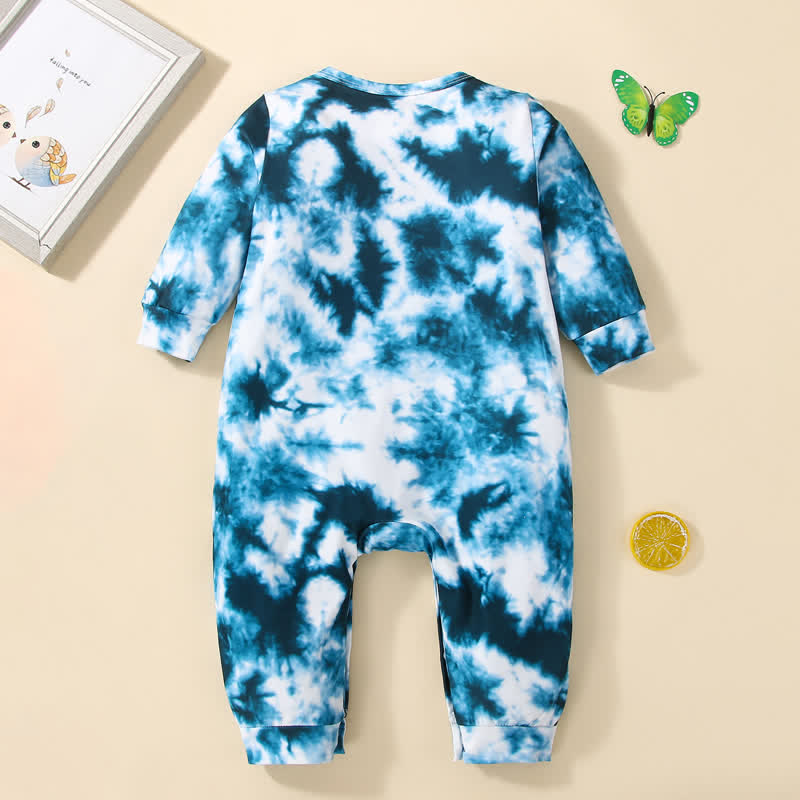 Baby Tie Dye Butterfly Romper