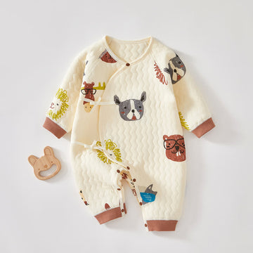 Baby Newborn Animal Kimono Romper