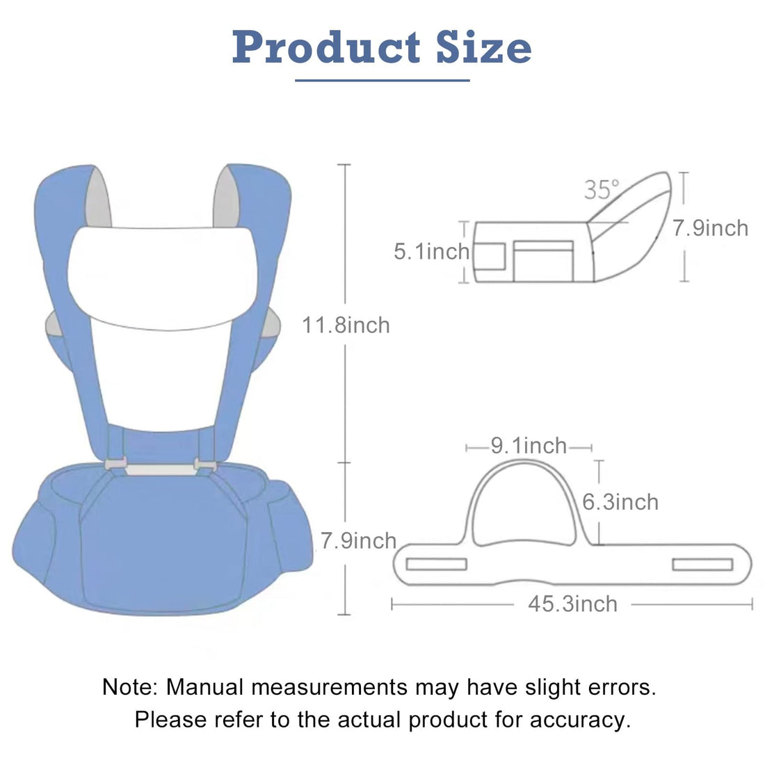 0-36 Months Ergonomic Baby Carrier