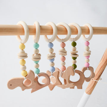 Natural Animal Wood Teether