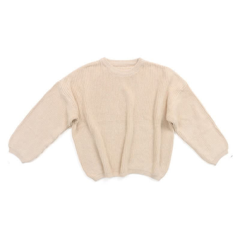 Baby Toddler Solid Color Warm Sweater