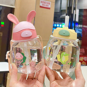 Baby Cartoon Feeding Bottle 450ml