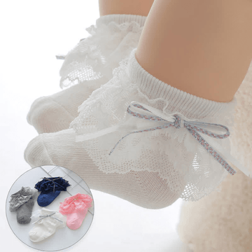 Baby Toddler Lace Bowknot Socks