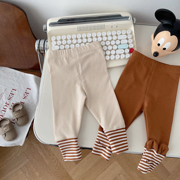 Baby Striped Animal Ears Leggings