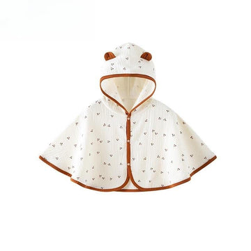 Baby Cherry Hooded Cape