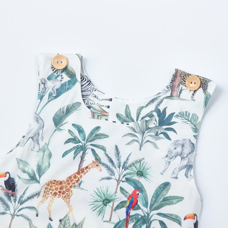 Baby Forest Animals Romper