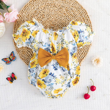 Baby Flower Newborn Sweet Bodysuit