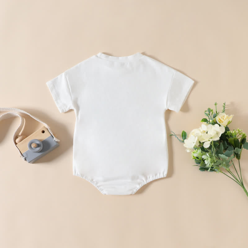 LITTLE DUDE Baby Crew Neck Bodysuit