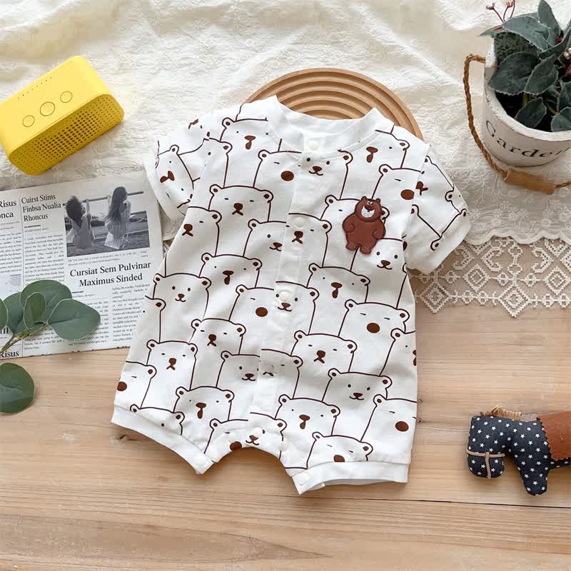 Baby Bear Newborn Loose Romper