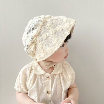 Baby Rose Flower Sun Hat