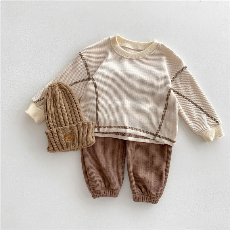 Baby Waffle Casual 2 Pieces Set