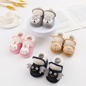 Baby Plush Animal Slippers