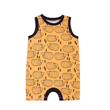 Baby Hedgehog Sleeveless Romper