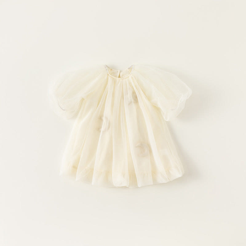 Toddler Girl Moon Tulle Dress