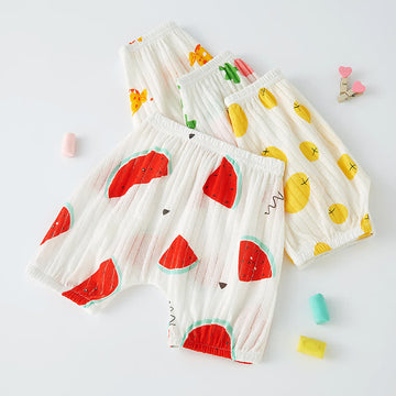 Baby Animal Fruit Casual Shorts