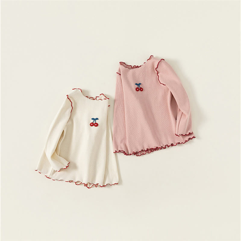 Toddler Girl Cherry Sweatshirt