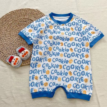 COOKIE Baby Crew Neck Loose Romper