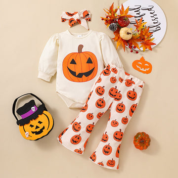 Newborn Baby Pumpkin 3 Pieces Set