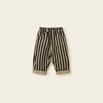 Toddler Boy Wavy Vertical Striped Casual Pants