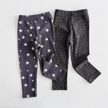 Toddler Girl Leopard Star Pants