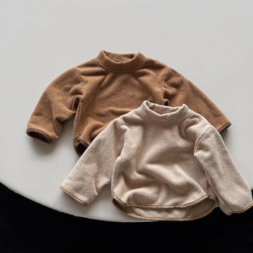 Toddler Solid Color Fleece Sweatshirt