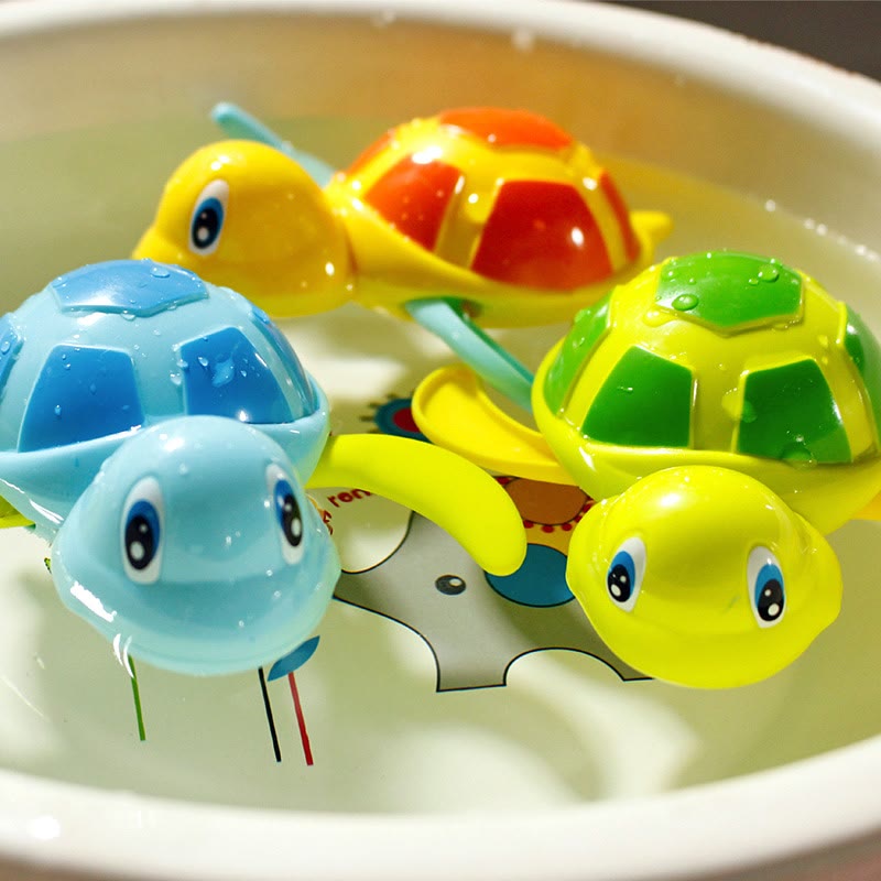 Baby Cute Turtle Bath Toys