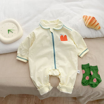 SUN IS COMING Baby Heart Smiley Romper